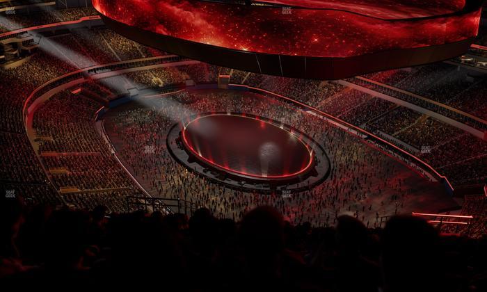 SoFi Stadium - Section 550 Seat View