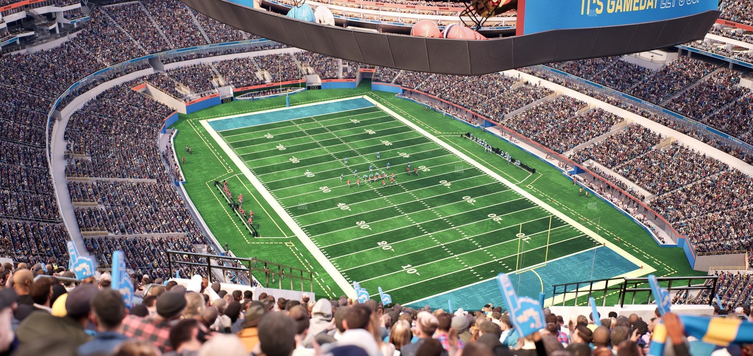SoFi Stadium - Section 551 Seat View
