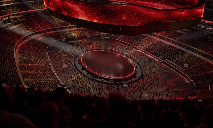 SoFi Stadium - Section 551 Seat View