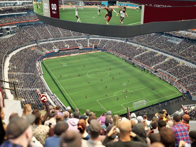 SoFi Stadium - Section 551 Seat View