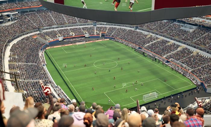 SoFi Stadium - Section 551 Seat View