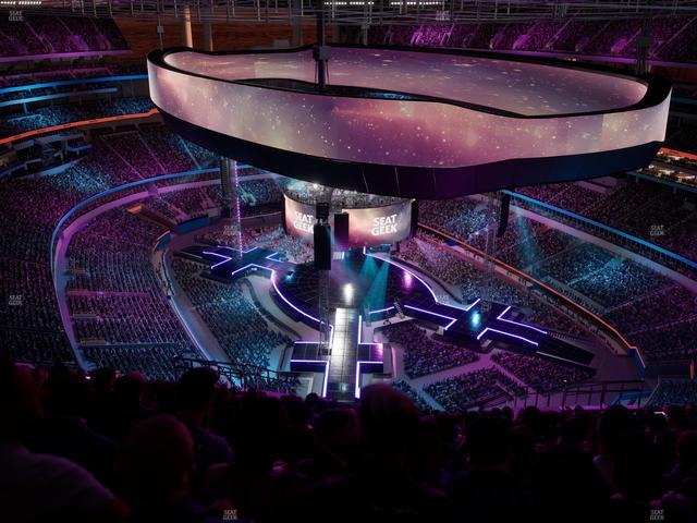 SoFi Stadium - Section 551 Seat View