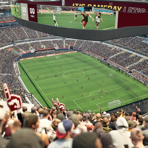 SoFi Stadium - Section 551 Seat View