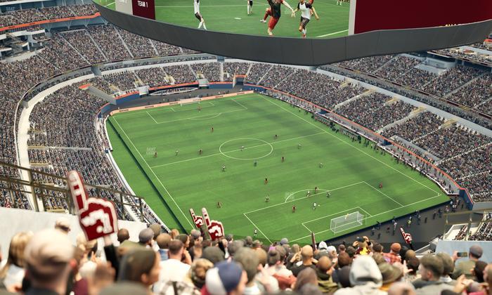 SoFi Stadium - Section 551 Seat View