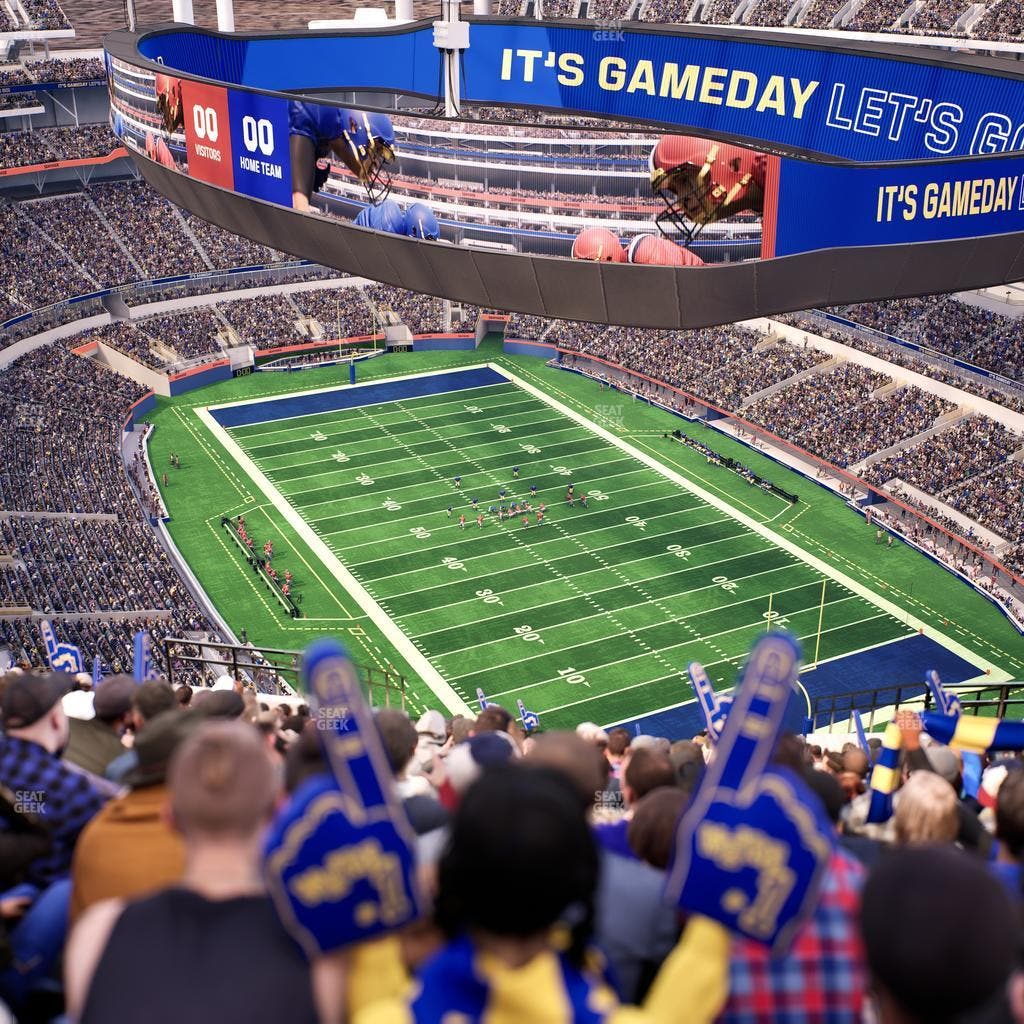 SoFi Stadium - Section 551 Seat View