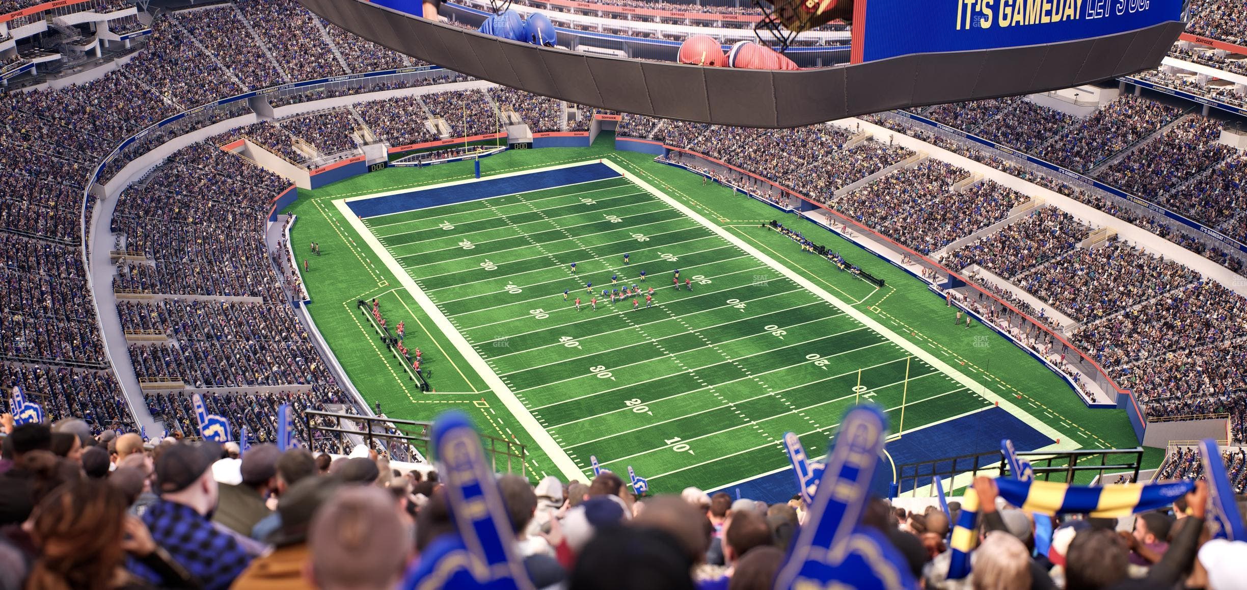 SoFi Stadium - Section 551 Seat View
