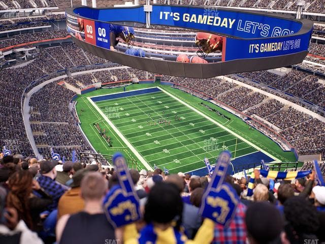 SoFi Stadium - Section 551 Seat View