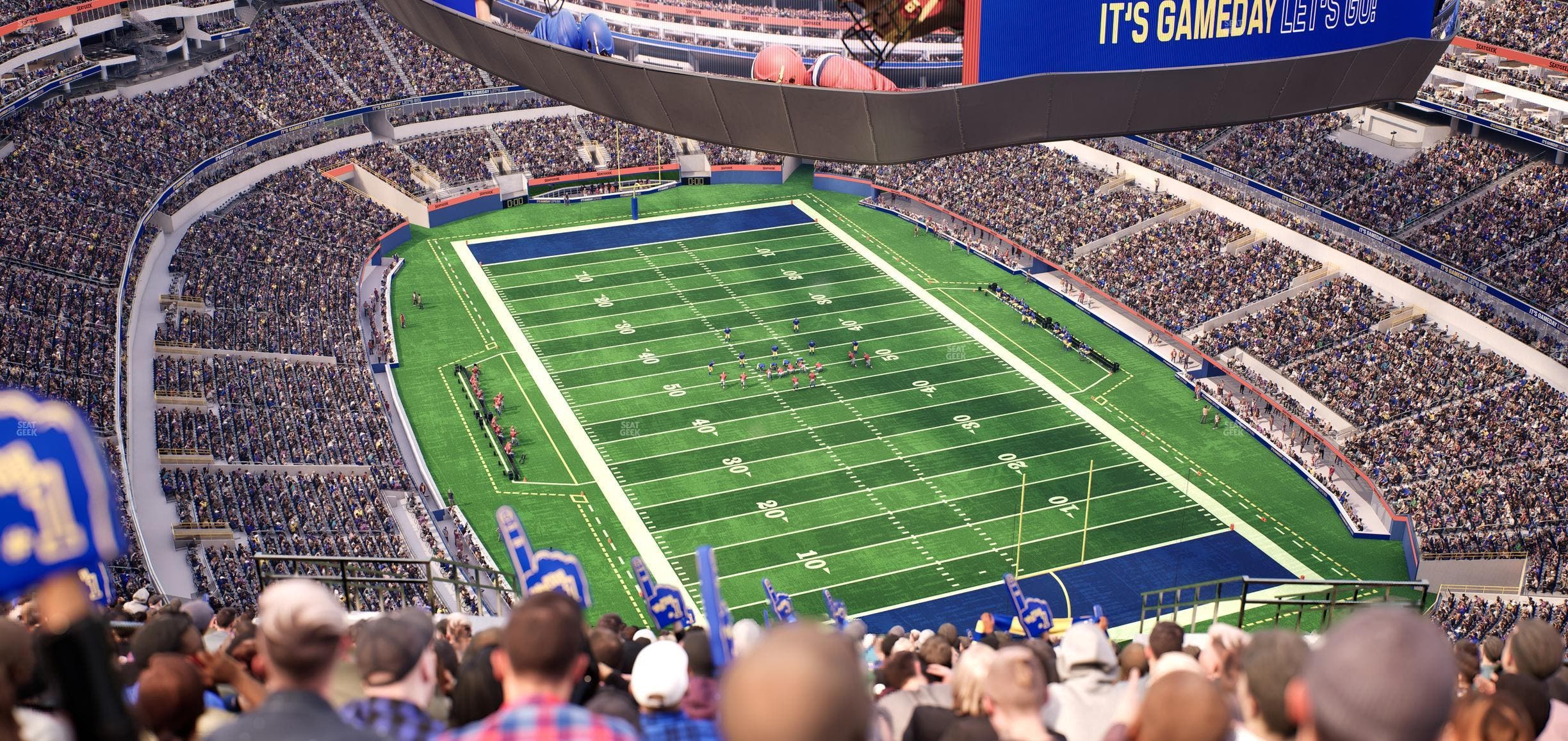 SoFi Stadium - Section 552 Seat View