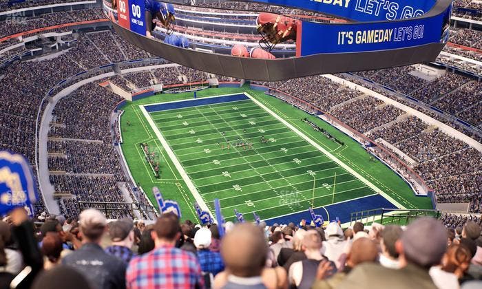 SoFi Stadium - Section 552 Seat View