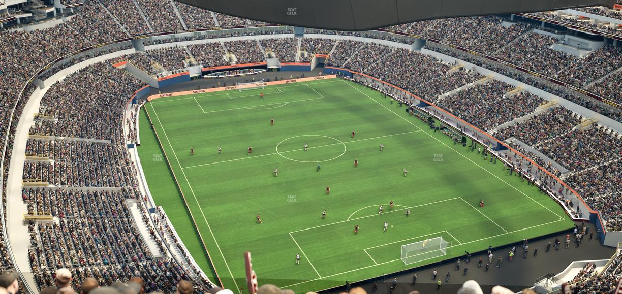 SoFi Stadium - Section 552 Seat View