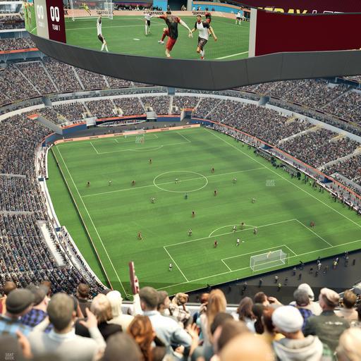 SoFi Stadium - Section 552 Seat View