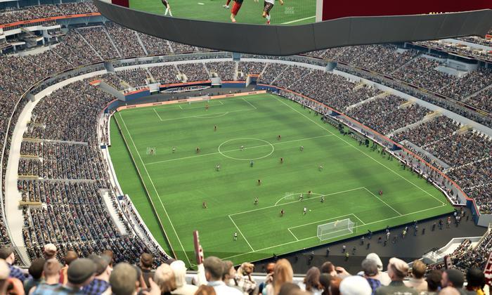 SoFi Stadium - Section 552 Seat View