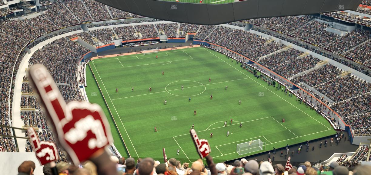 SoFi Stadium - Section 552 Seat View