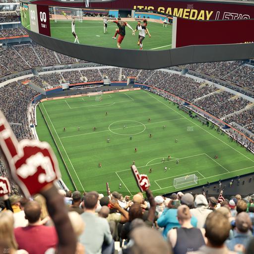 SoFi Stadium - Section 552 Seat View