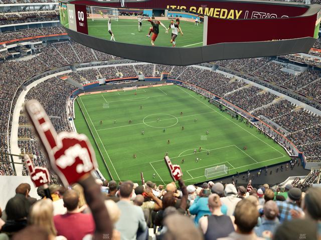 SoFi Stadium - Section 552 Seat View