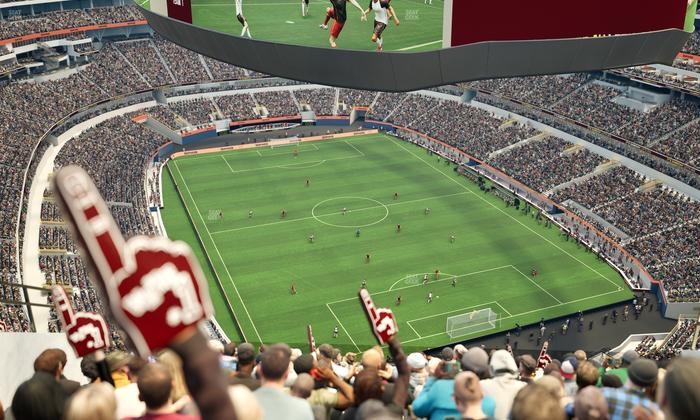 SoFi Stadium - Section 552 Seat View