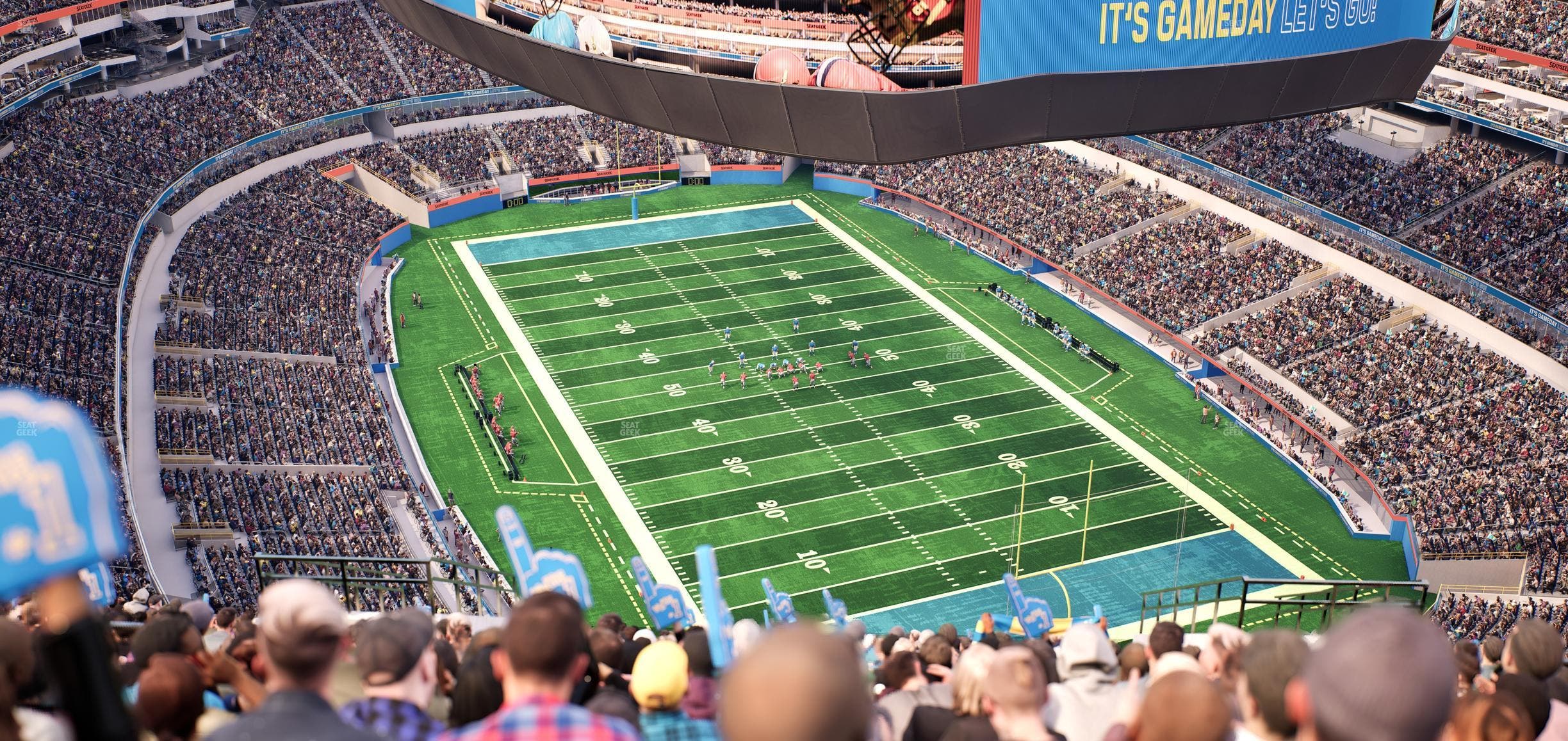 SoFi Stadium - Section 552 Seat View