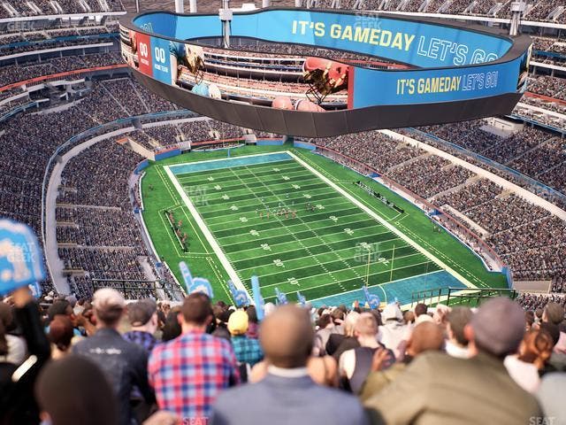 SoFi Stadium - Section 552 Seat View