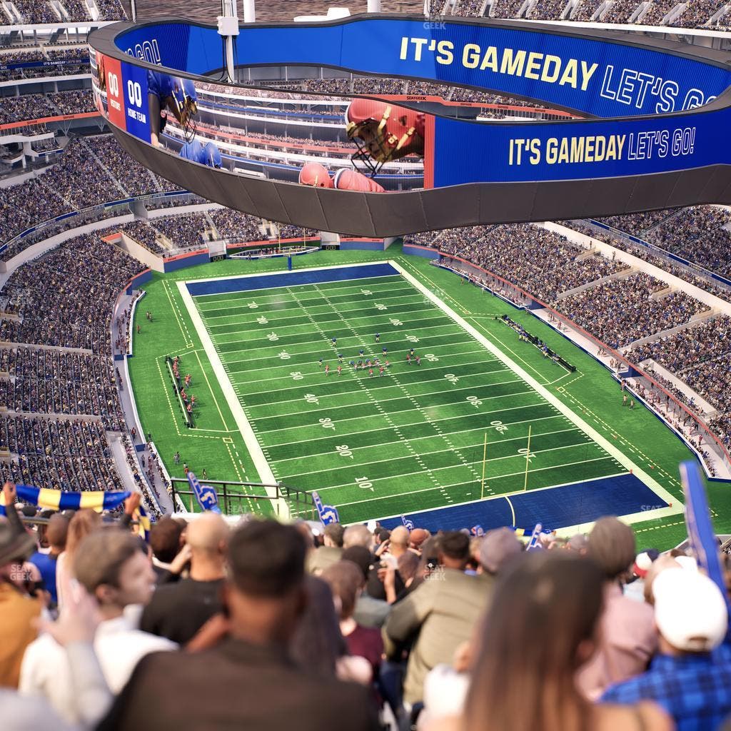 SoFi Stadium - Section 553 Seat View