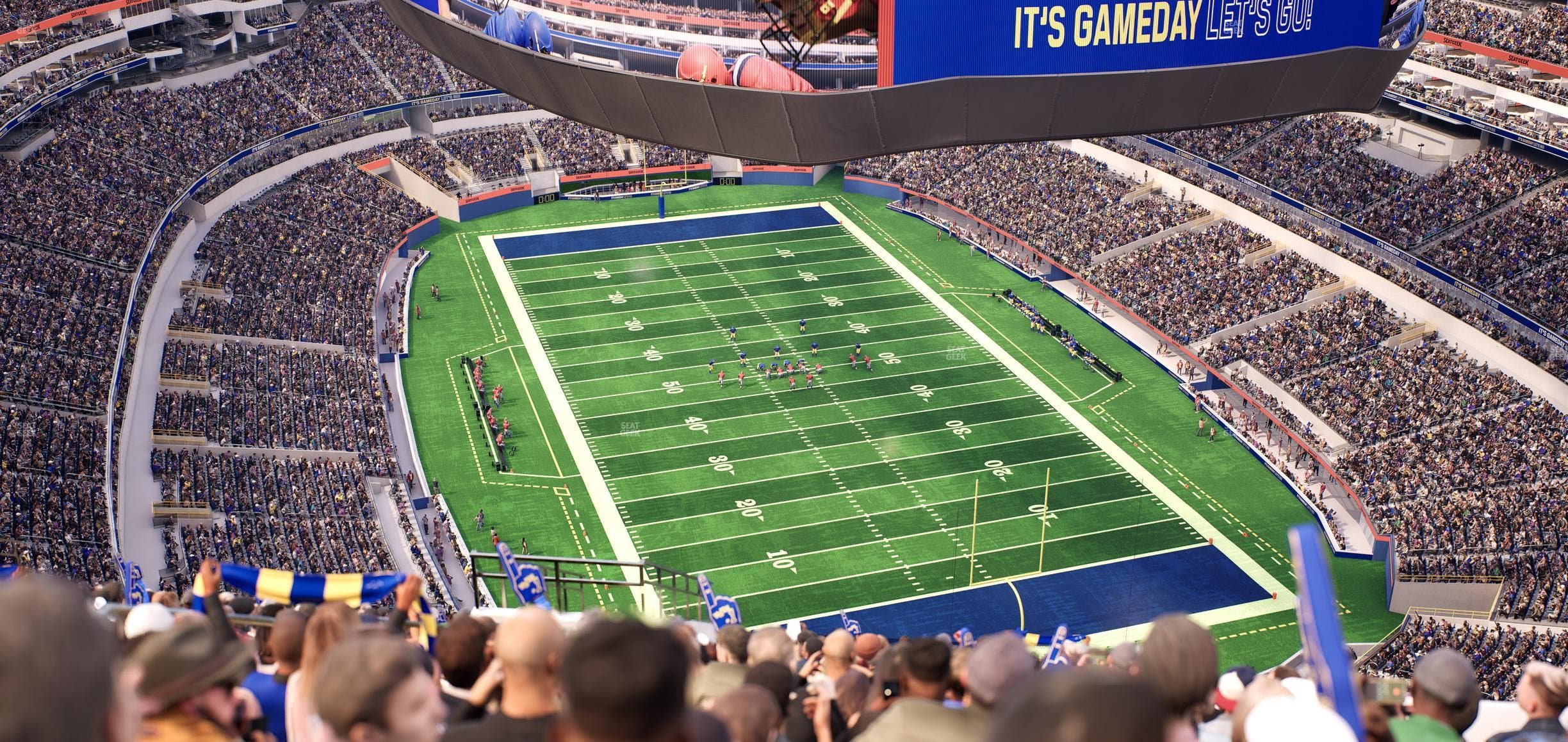 SoFi Stadium - Section 553 Seat View