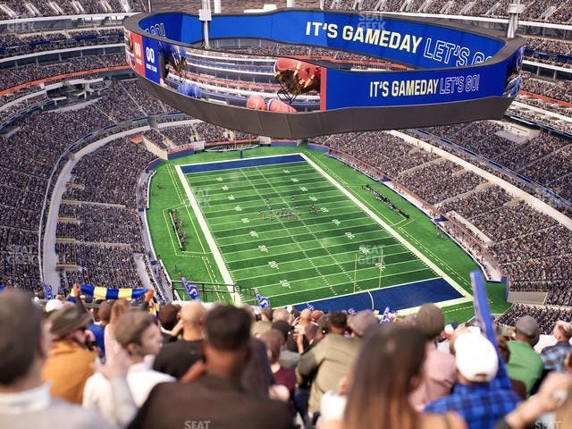 SoFi Stadium - Section 553 Seat View