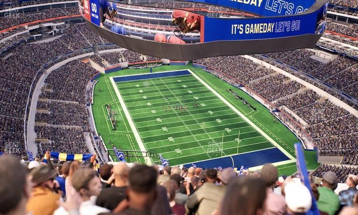 SoFi Stadium - Section 553 Seat View