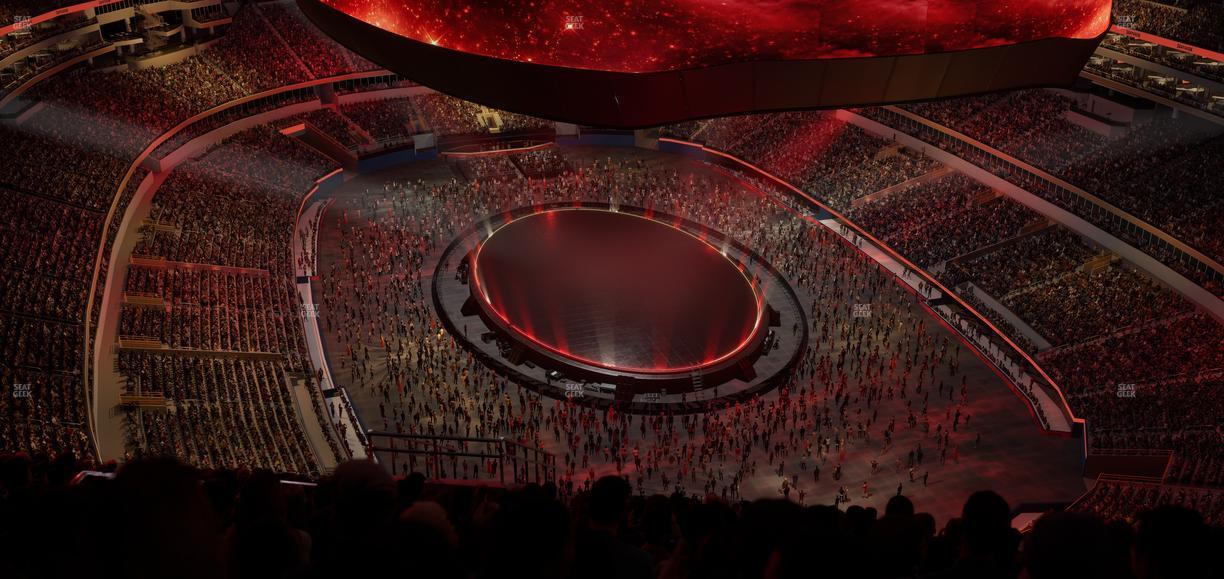 SoFi Stadium - Section 553 Seat View