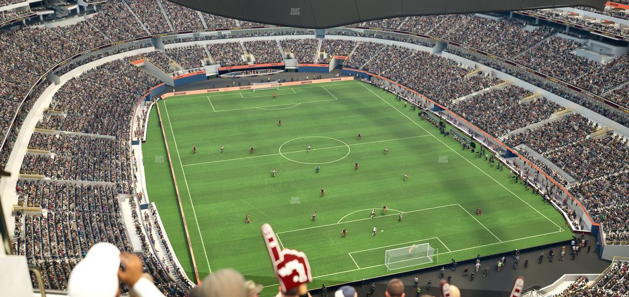 SoFi Stadium - Section 553 Seat View