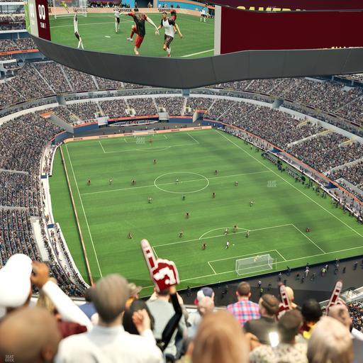 SoFi Stadium - Section 553 Seat View