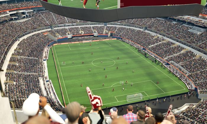 SoFi Stadium - Section 553 Seat View