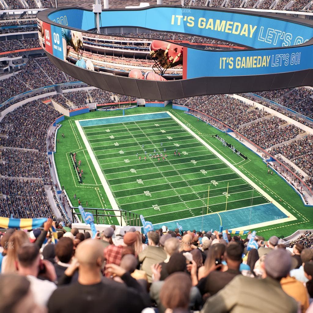SoFi Stadium - Section 553 Seat View