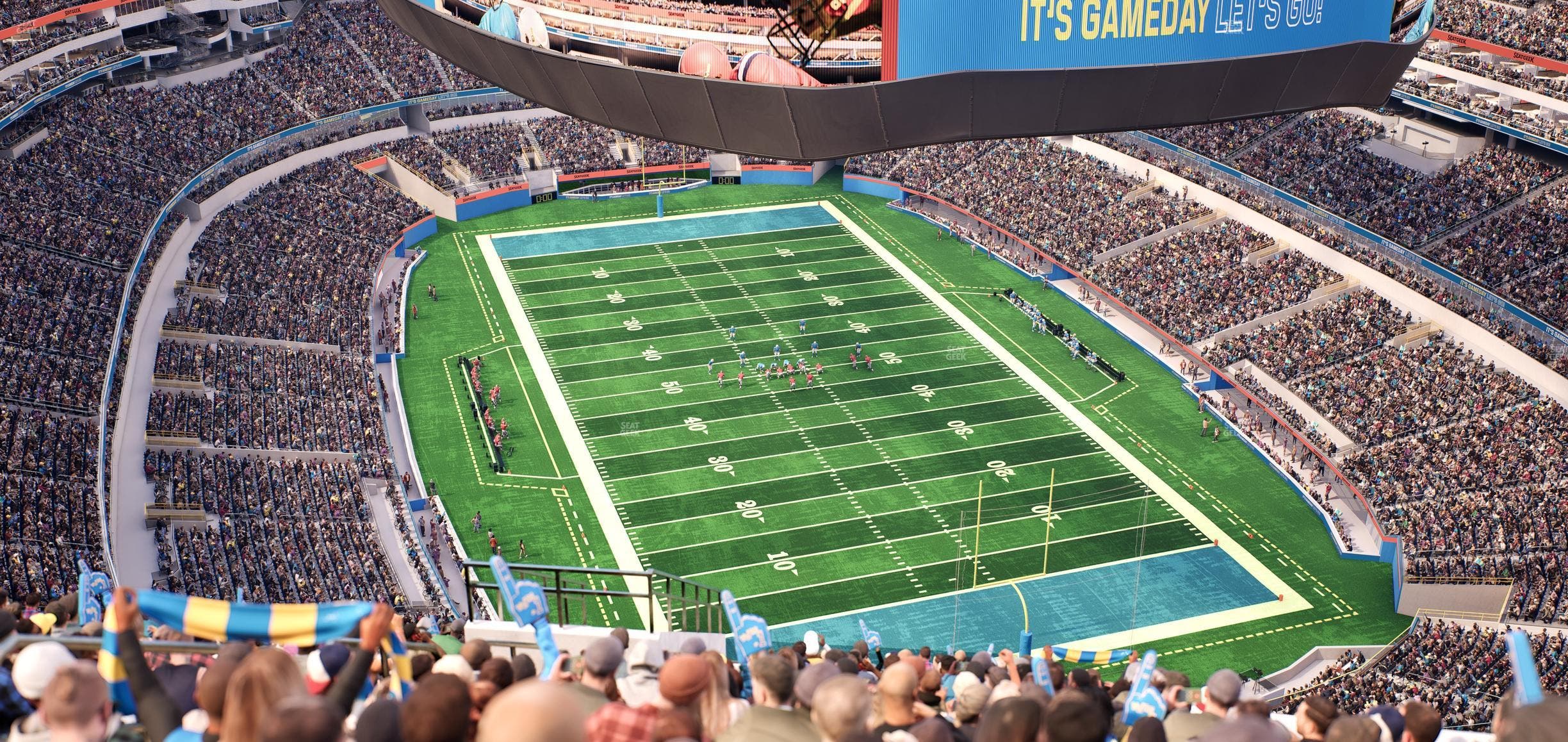 SoFi Stadium - Section 553 Seat View
