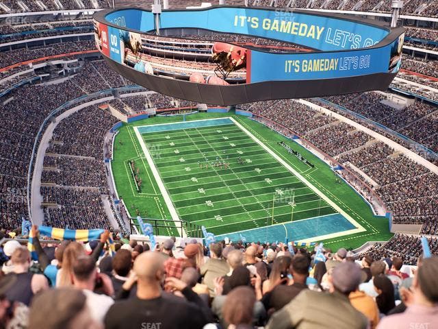 SoFi Stadium - Section 553 Seat View