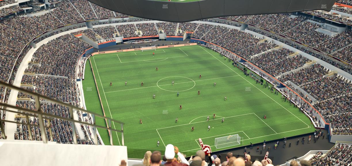 SoFi Stadium - Section 553 Seat View