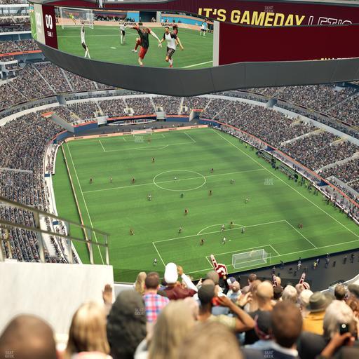 SoFi Stadium - Section 553 Seat View