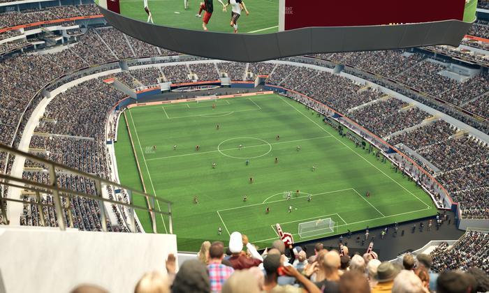 SoFi Stadium - Section 553 Seat View