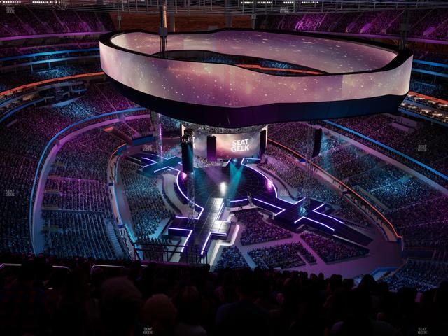 SoFi Stadium - Section 553 Seat View