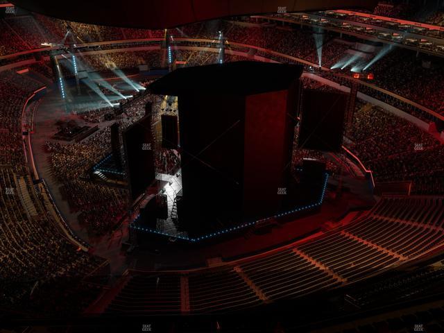 SoFi Stadium - Section 553 Seat View