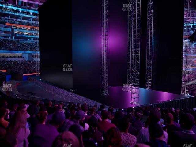 SoFi Stadium - Section Club 106 Seat View SoFi Stadium - Section Club 106 Seat View