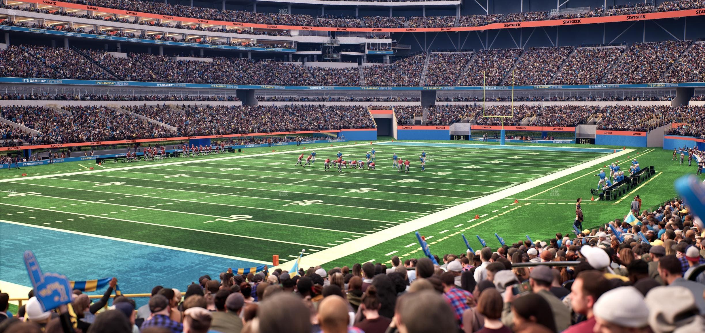 SoFi Stadium - Section Club 106 Seat View