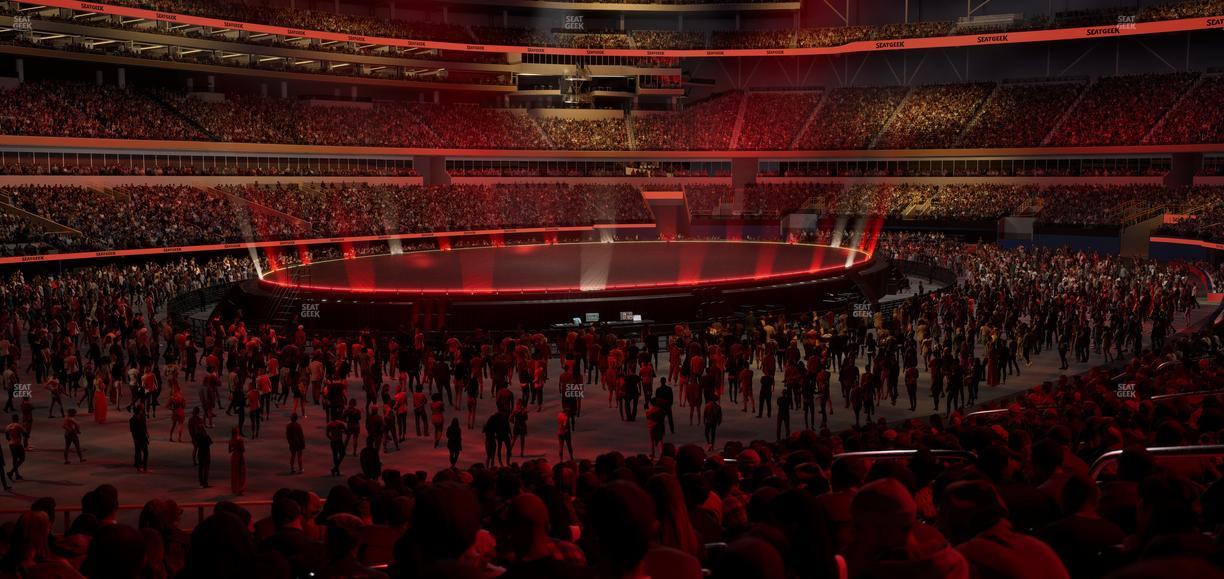 SoFi Stadium - Section Club 106 Seat View