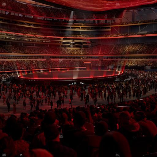 SoFi Stadium - Section Club 106 Seat View