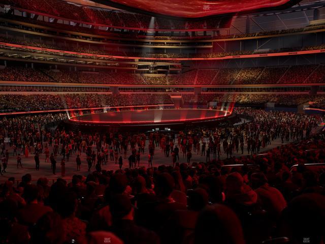 SoFi Stadium - Section Club 106 Seat View