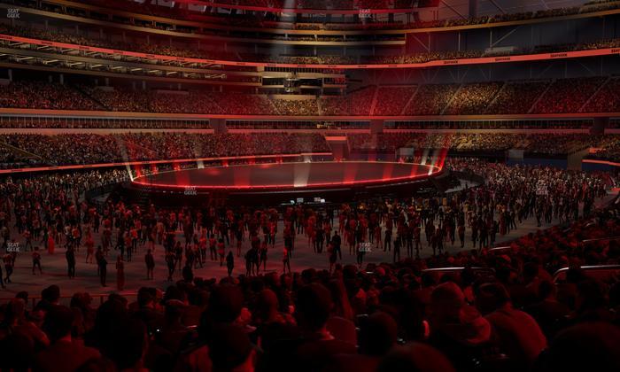 SoFi Stadium - Section Club 106 Seat View