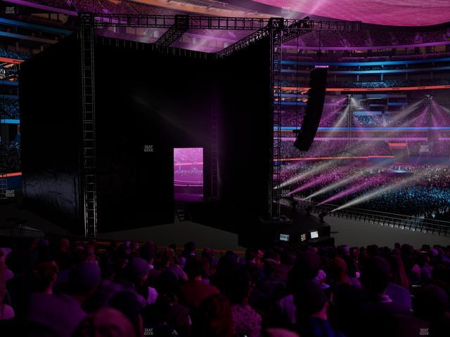 SoFi Stadium - Section Club 106 Seat View SoFi Stadium - Section Club 106 Seat View