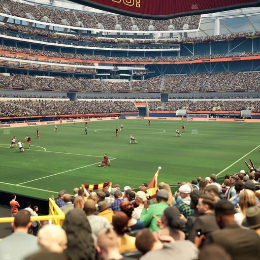 SoFi Stadium - Section Club 106 Seat View