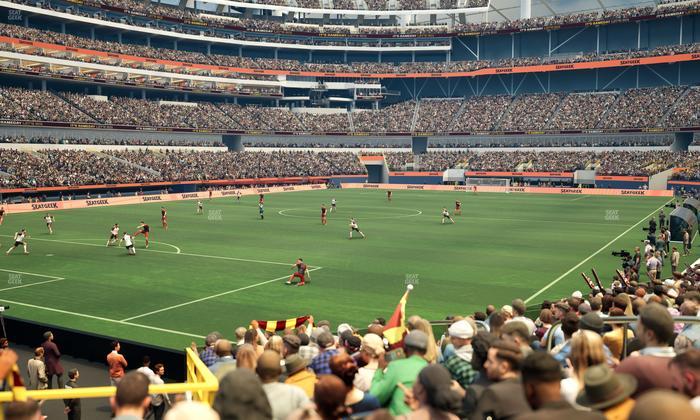 SoFi Stadium - Section Club 106 Seat View