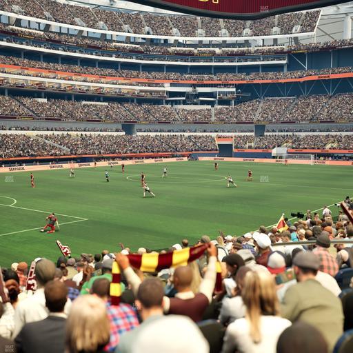 SoFi Stadium - Section Club 107 Seat View