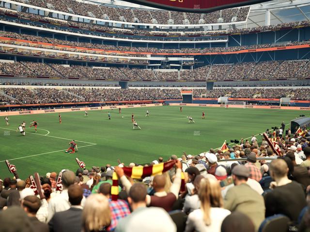 SoFi Stadium - Section Club 107 Seat View