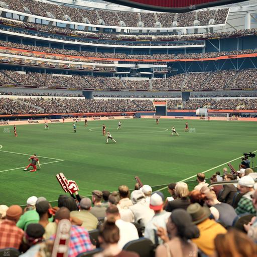 SoFi Stadium - Section Club 107 Seat View